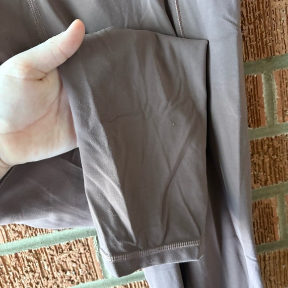 Athleta Brown High Waisted 7/8 Length Leggings Size Medium - Picture 3 of 6